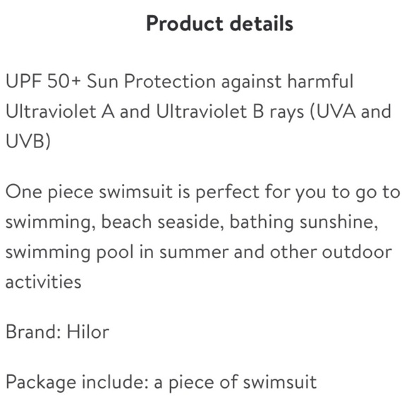 HILOR Braided Twist Tummy Control One Piece Swimsuit in Navy NWT - Picture 7 of 11